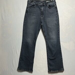 Rag & Bone Jeans Womens 29 Nina  High- Rise Ankle Flare Medium Wash Blue Denim